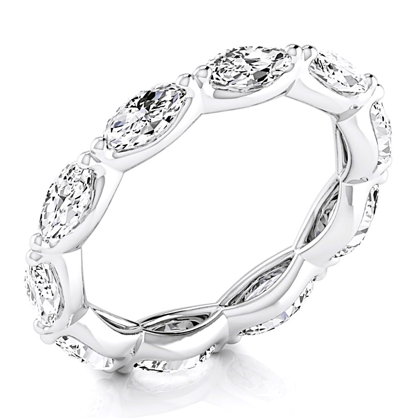 Fancy Marquise Eternity Band